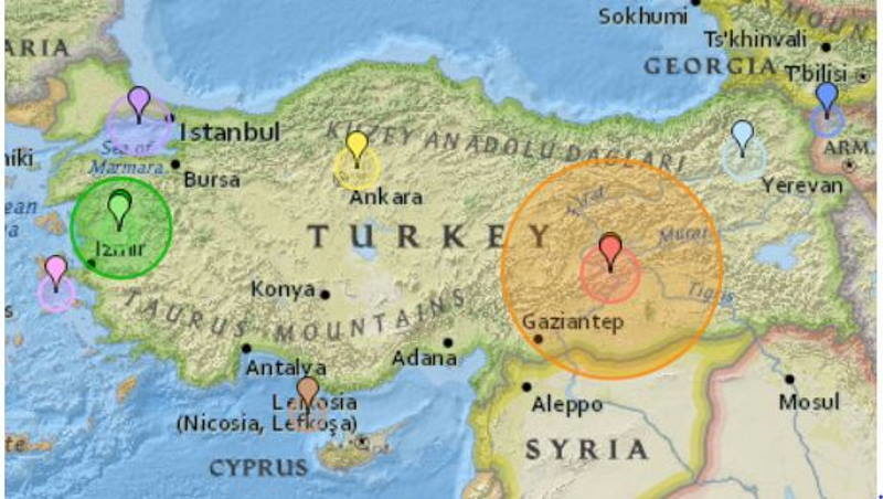 6 8 Magnitude Earthquake Strikes Eastern Turkey One Dead Two Injured Yonews