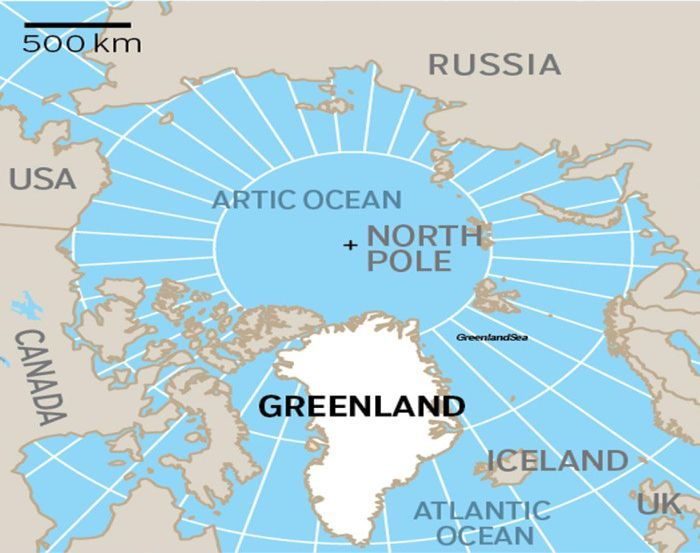 A Greenland Map 