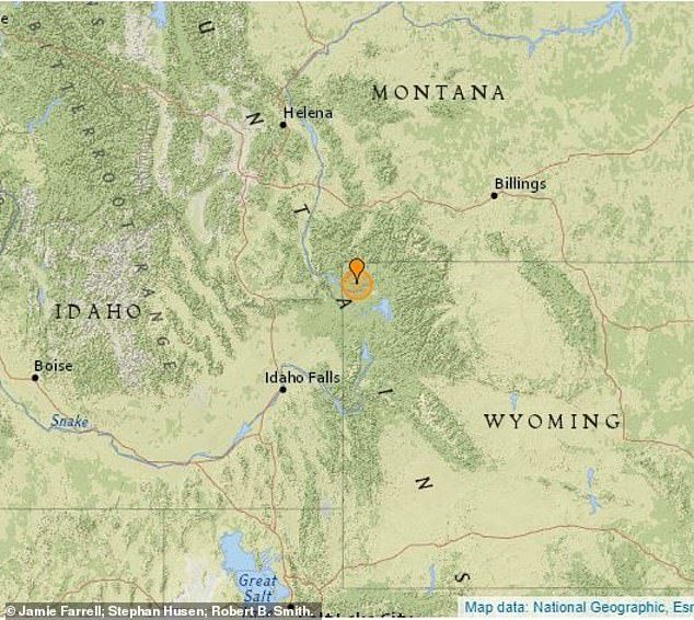Yellowstone earthquake swarm