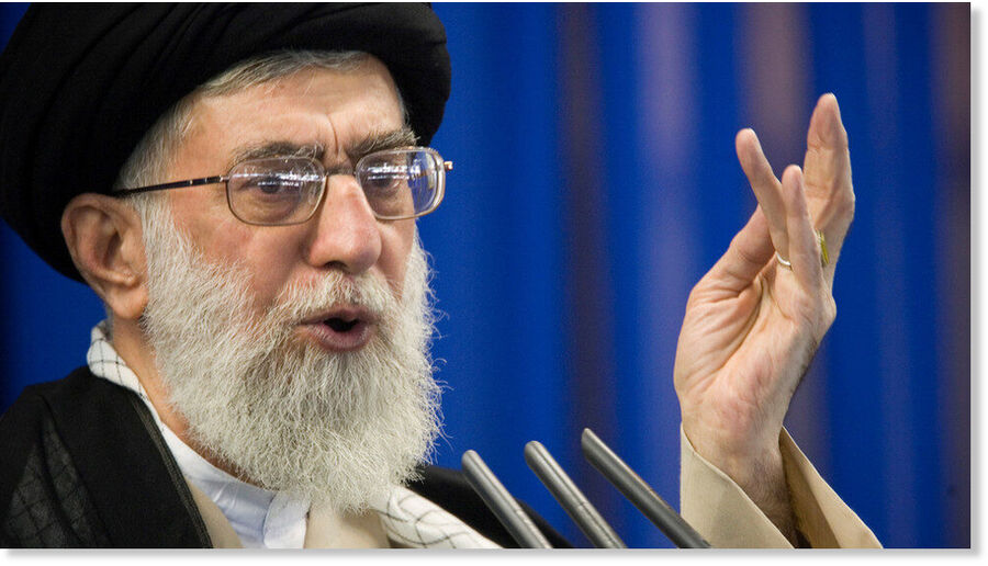 Iran's Supreme Leader Ayatollah Ali Khamenei.