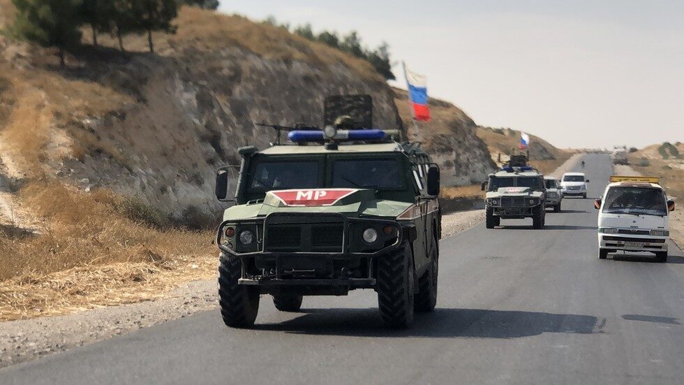 Russian army vehicle Syria