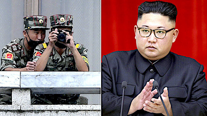 soldiers/Kim Jong-Un