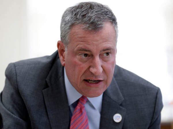 Papers, please! NYC Mayor Bill De Blasio will be sending police to ...