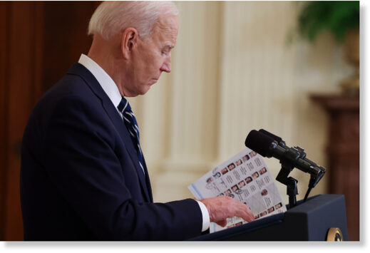 biden press conference today time