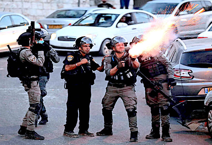 Israeli enforcers