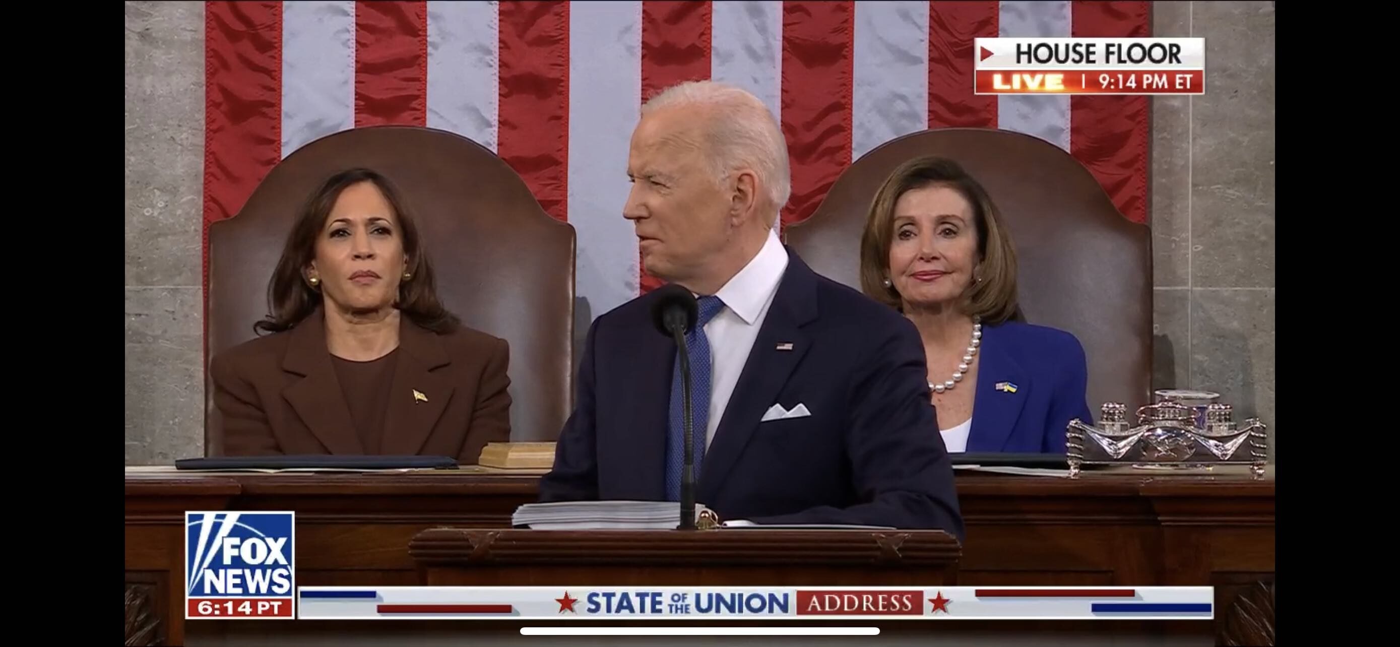 Biden's SOTU speech TANKS—lowest first address ratings in thirty years