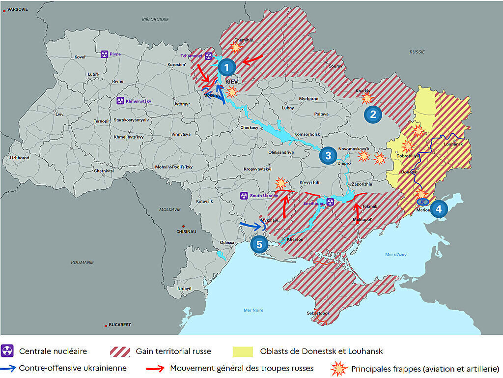 Карта боевых действий на украине 28 марта