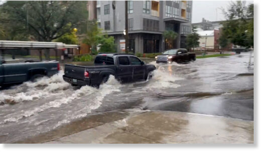 Roads turn into rivers in Charleston, South Carolina -- Earth Changes ...