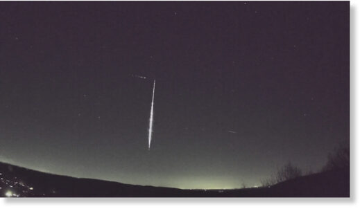 Meteor fireball over New York and other states on April 11 -- Fire in ...