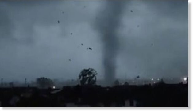 Tornado rips through Milan, Italy as roofs ripped off and hundreds ...