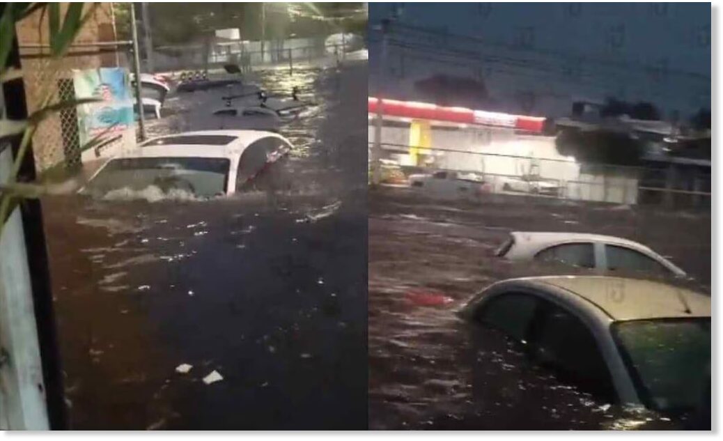 Heavy rains caused road chaos and flooding in Guadalajara, Mexico ...