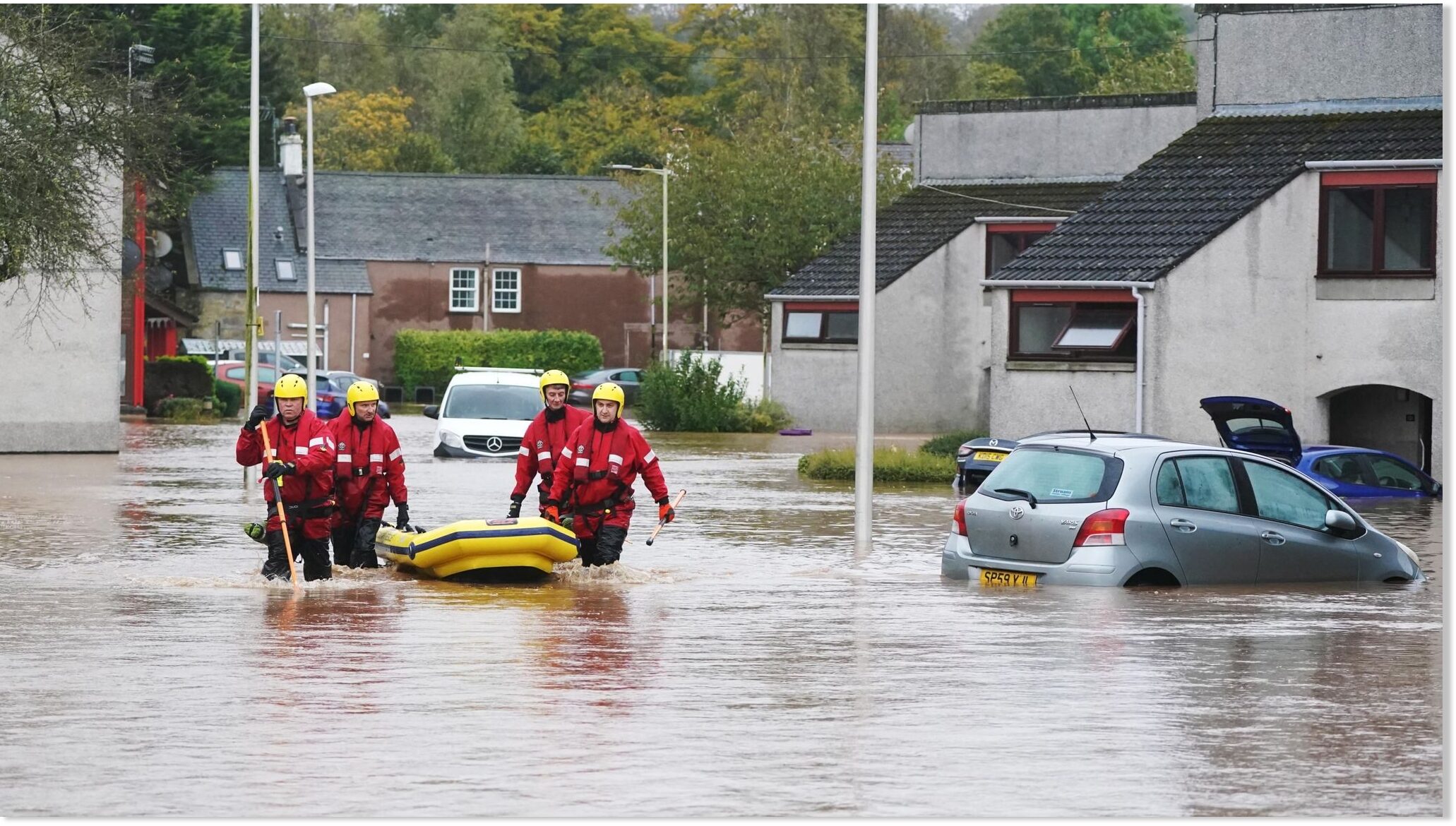 Storm Babet: second severe flood alert in Scotland after two people die ...