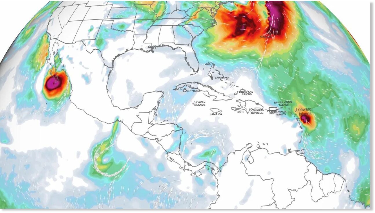 Norma weakens to tropical storm after Mexico landfall, while Tammy