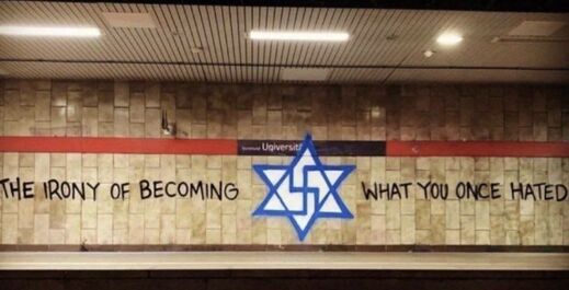 israel nazi irony