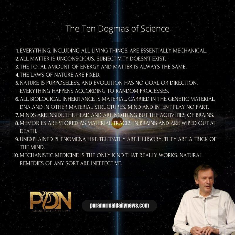 ten dogmas materialistic science