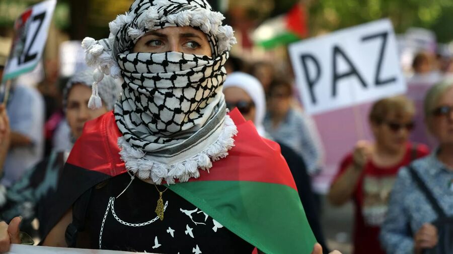 Pro Palestinian Protestor