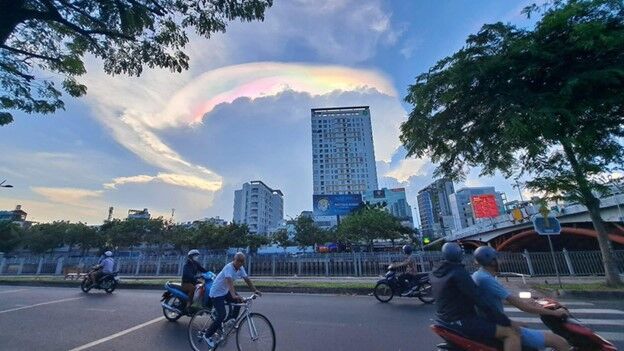 iridescent clouds vietnam climate change