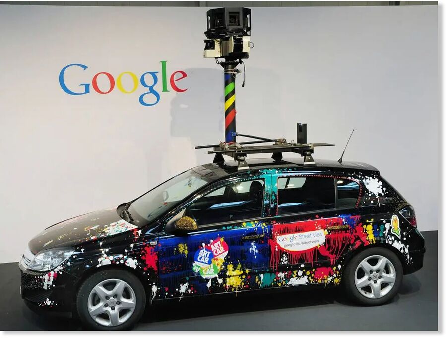 google street view car