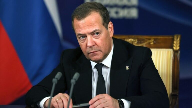 FILE PHOTO: Deputy chair of the Russian Security Council Dmitry Medvedev.