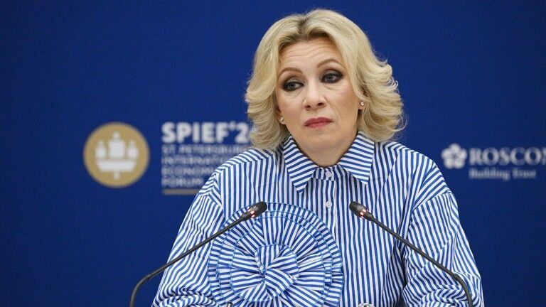 the Russian Foreign Ministry's spokeswoman, Maria Zakharova