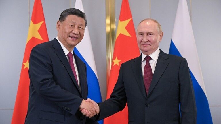 Russian President Vladimir Putin and Chinese President Xi Jinping