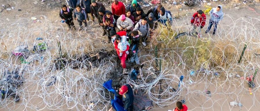 illegal migrants texas border