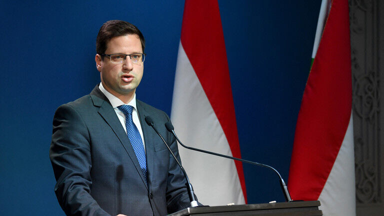 FILE PHOTO: Head of Hungarian Prime Minister's Office, Gergely Gulyas