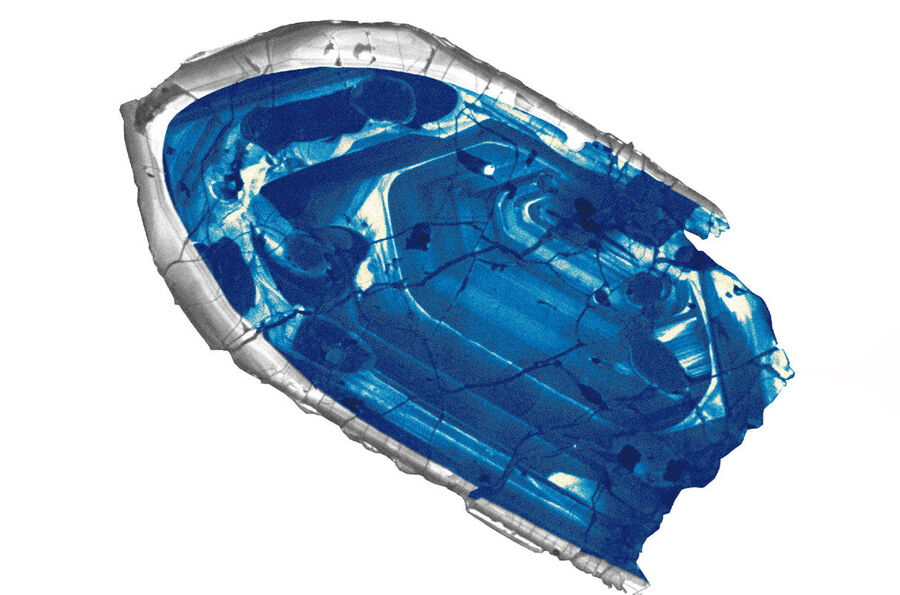 ancient zircon date earth crust tectonics