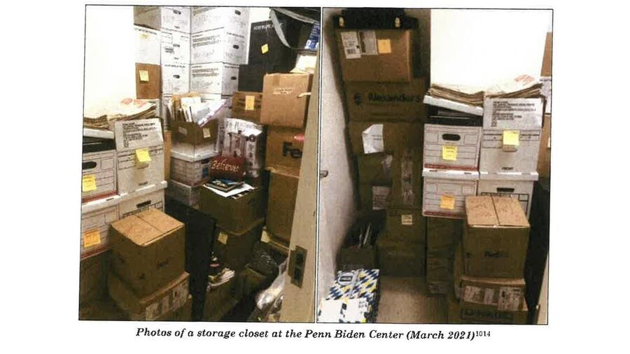 biden storage classified documents Penn Bridge Center