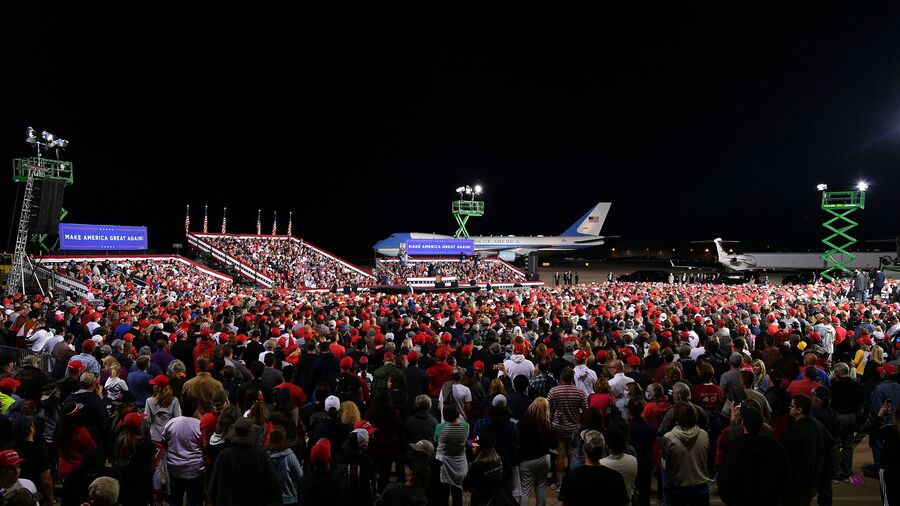 trump rally 2020 crowds