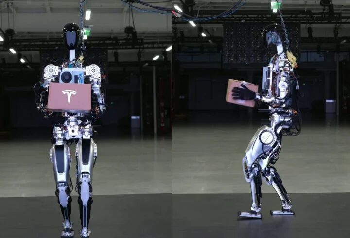 Tesla Optimus Bot. Image credit: Tesla AI Day 2022