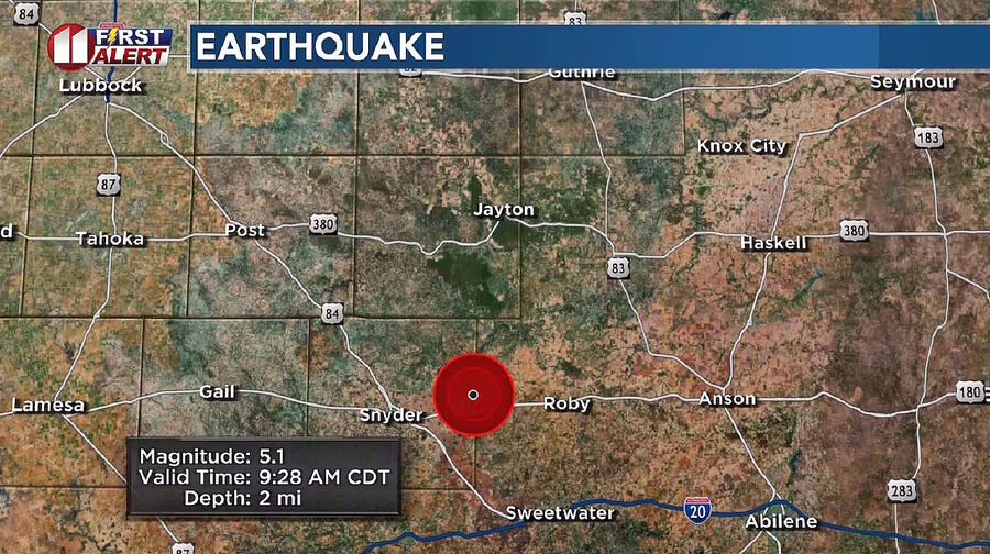 Mystery in West Texas: 103 earthquakes recorded in one week — Earth ...