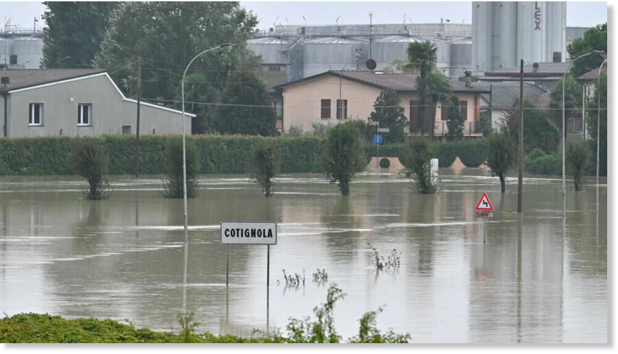 Storm Boris causes severe flooding in northern Italy — Earth Changes ...