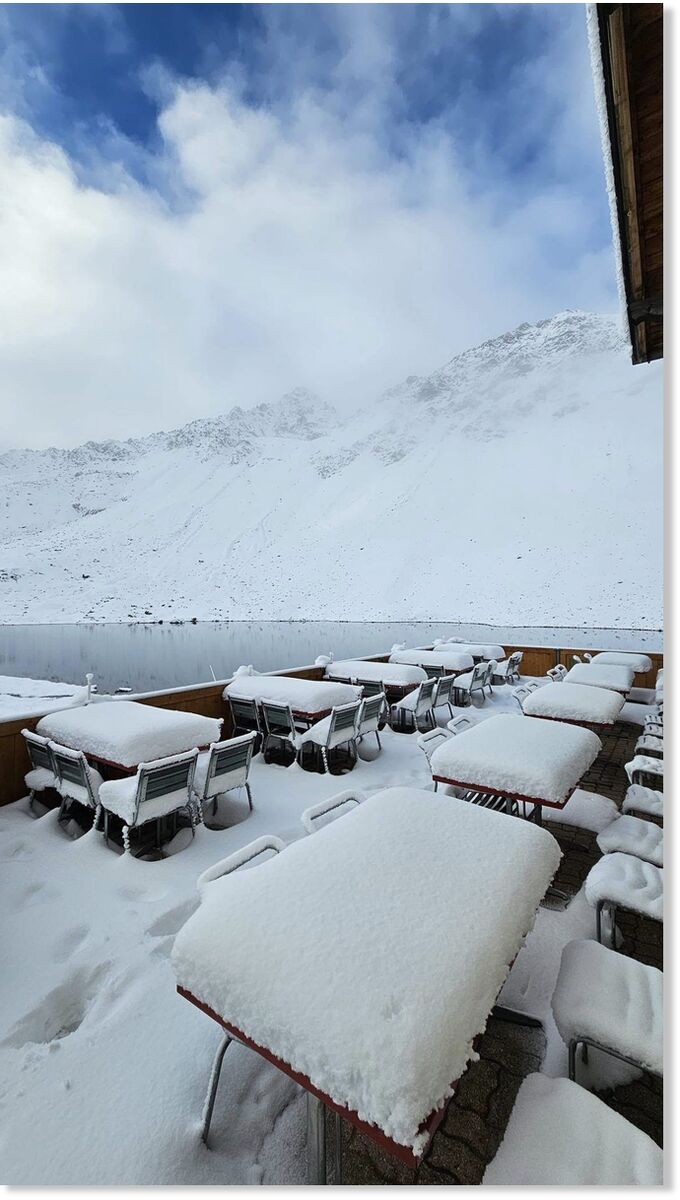 The Flüela Pass in Switzerland saw