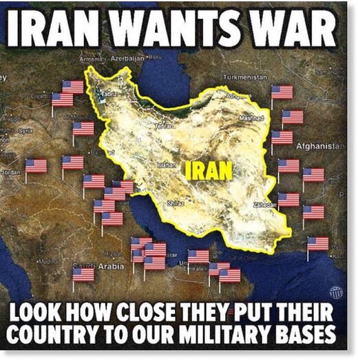 american bases near iran