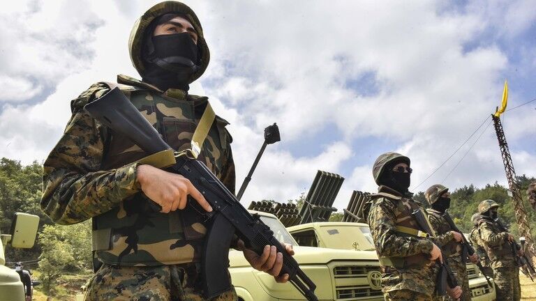 Lebanese Hezbollah fighters