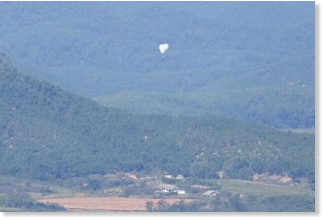 North Korean balloon