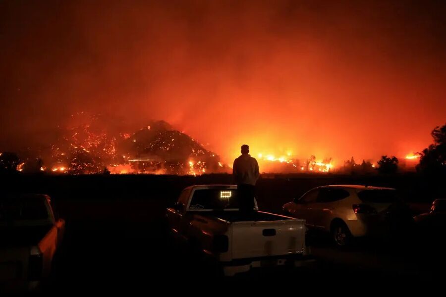 wildfire southern california