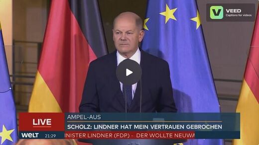 Scholz speech