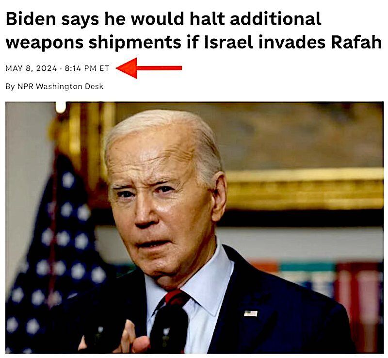 Biden's red line