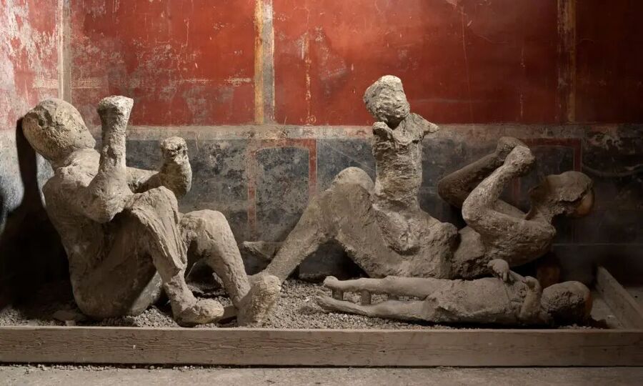 A study finds that popular narratives about the Pompeii victims are false.