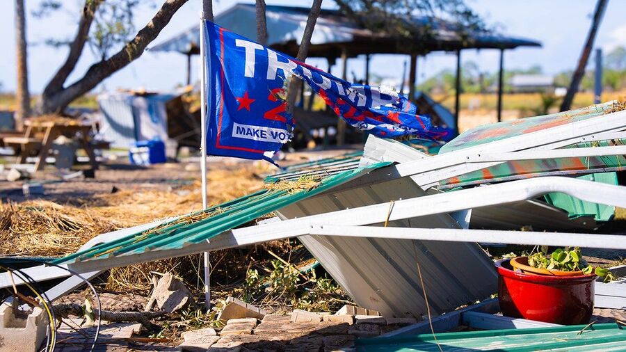 trump sign hurricane helene