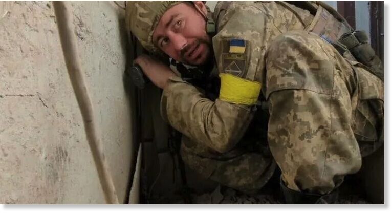 Ukrainian soldier