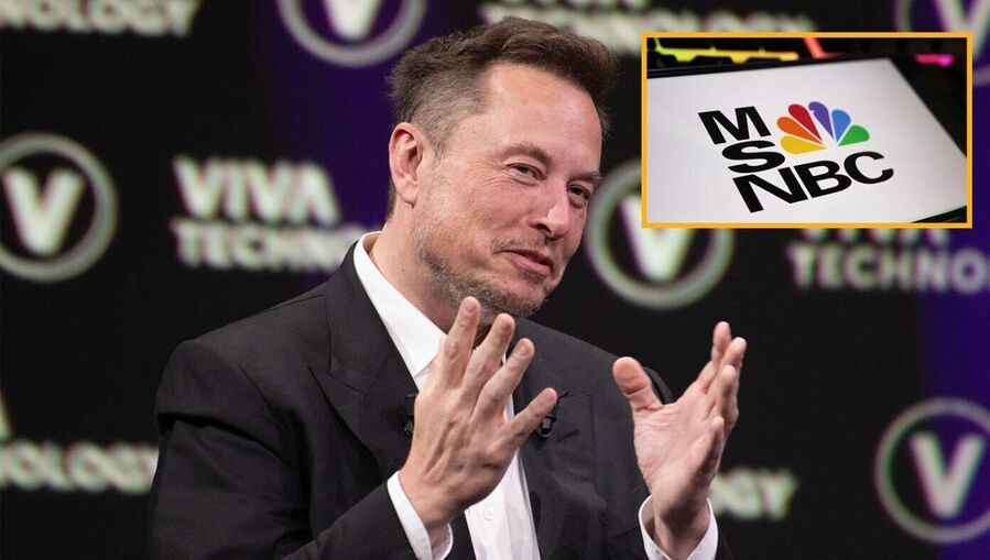 musk msnbc purchase satire