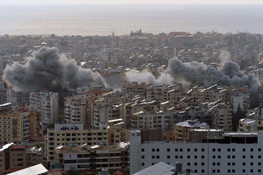 israel bomb beirut lebanon