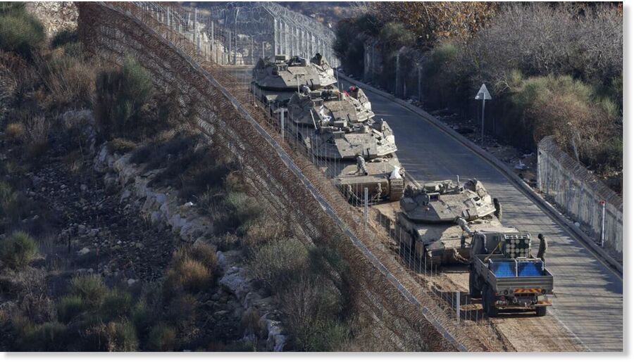 Israeli tanks