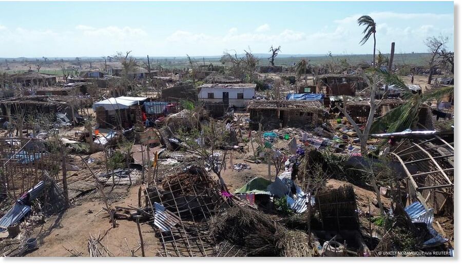 Cyclone Chido Kills At Least 73 In Mozambique After Battering Mayotte ...