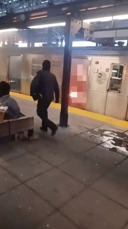 guatemalan immigrant subway fire attack new york city