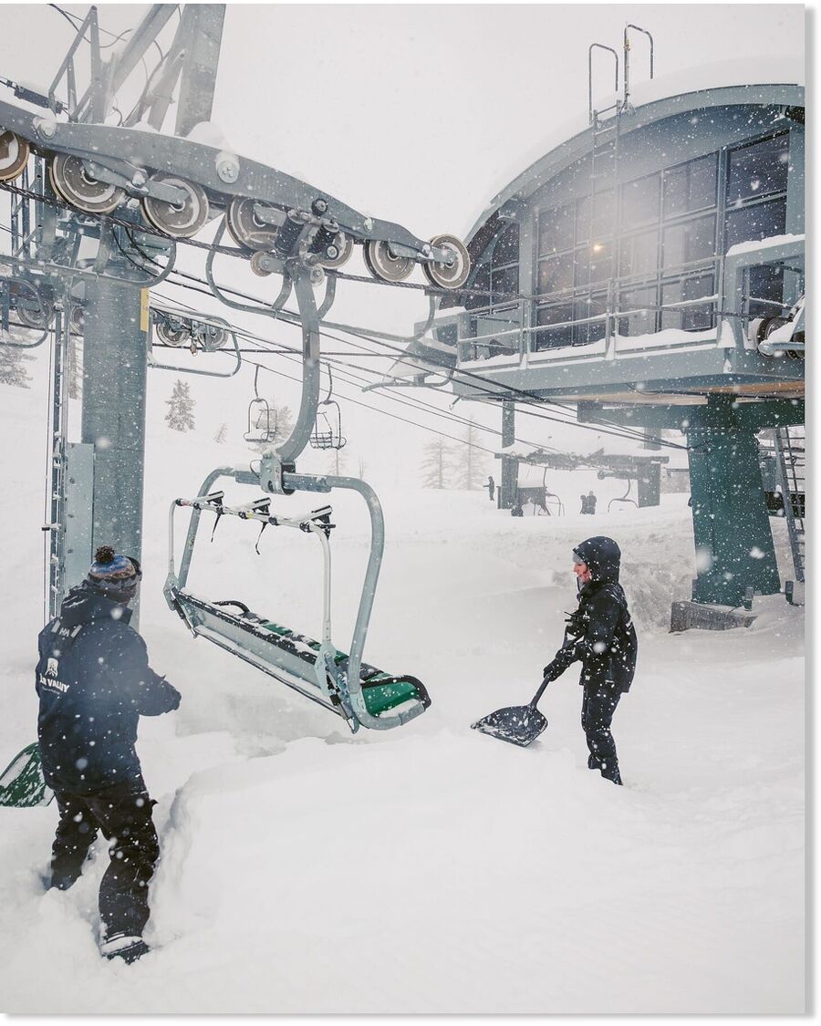 Click to enlarge California's Bear Valley reported the second most snowfall in the last 24 hours - 32