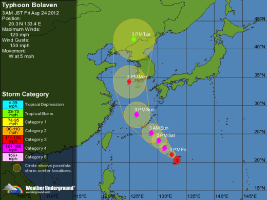 Double typhoons on course to slam China: six storms since the start of ...